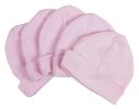 Bambini Pink Baby Cap (Pack of 5)