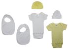 Bambini Newborn Baby 6 Piece Layette Set