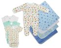 Bambini Newborn Baby Boy 8 Pc Layette Baby Shower Gift Set