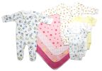 Bambini Newborn Baby Girls 9 Pc Layette Baby Shower Gift Set