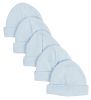 Bambini Blue Baby Cap (Pack of 5)