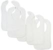 Bambini Red Baby Bibs (Pack of 5)