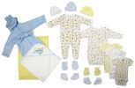 Bambini Newborn Baby Boys 15 Pc Layette Baby Shower Gift Set