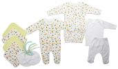 Bambini Neutral Newborn Baby 10 Pc Layette Baby Shower Gift Set