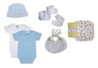Boy 16 Piece Baby Starter Set Box