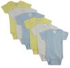 Bambini Pastel Boys' Short Sleeve 6 Pack