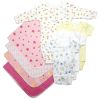 Bambini Newborn Baby Girls 8 Pc Layette Baby Shower Gift Set