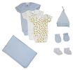 Bambini Newborn Baby Boys 7 Pc Layette Baby Shower Gift Set