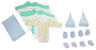 Bambini Newborn Baby Boys 12 Pc Layette Baby Shower Gift Set