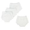 Bambini White Training Pants 4-Pack