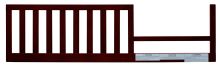 Lia 3-in-1 Convertible Crib Rail (Color Option: Cherry)