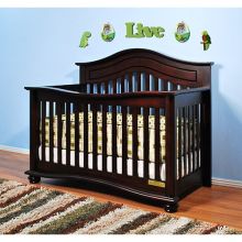 Lia 3-in-1 Convertible Crib (Color Option: Cherry)