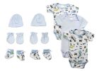 Bambini Newborn Baby Boys 5 Pc Layette Baby Shower Gift Set