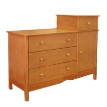Molly Combo Dresser (Color Option: Pecan)