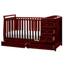 Daphne I 3-in-1 Convertible Crib (Color Option: Cherry)