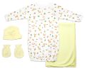 Bambini Girls' 4 Piece Layette Set